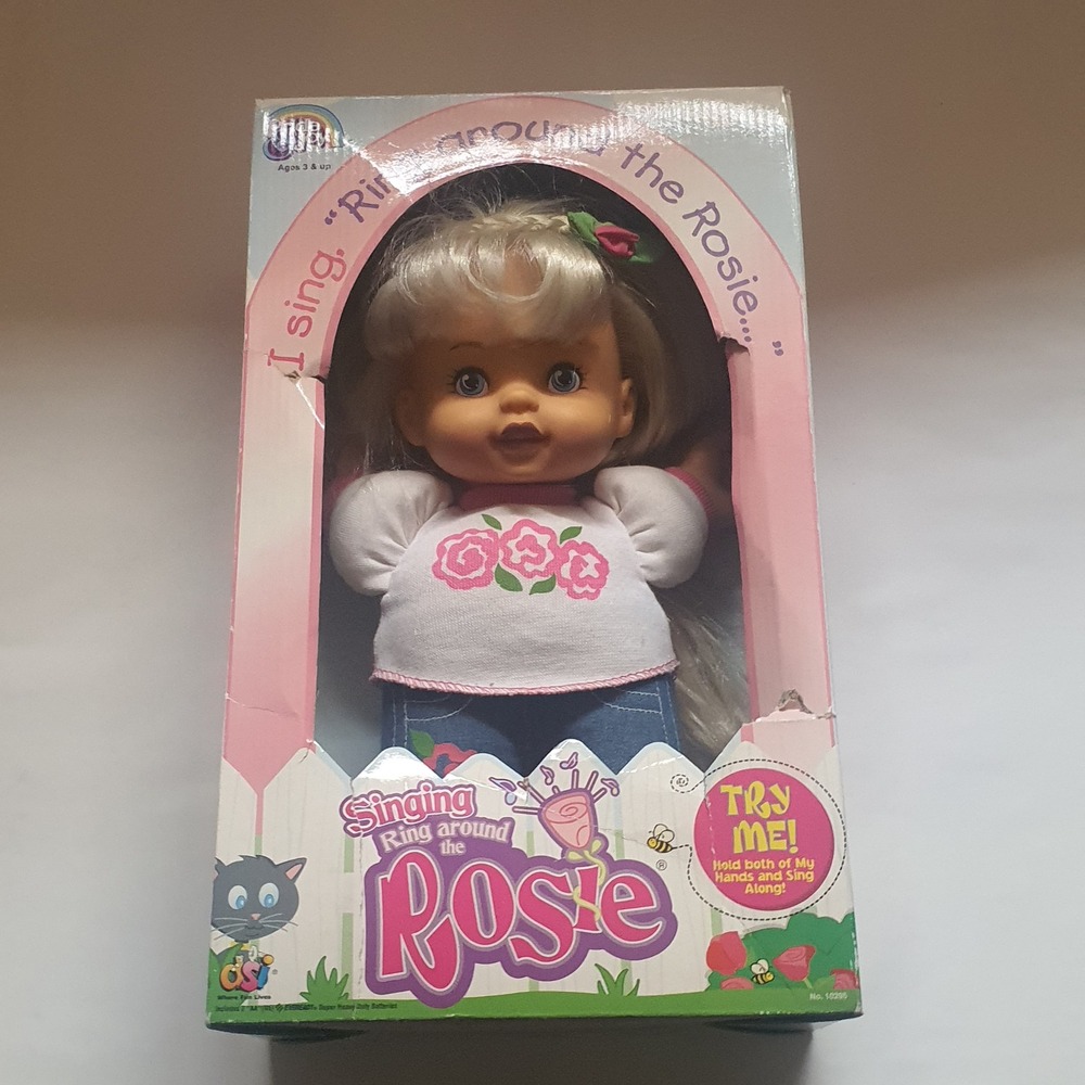 Vintage Pride Joy Singing‎ Ring Around the Rosie Doll 2001 AS IS Nursery New Toy